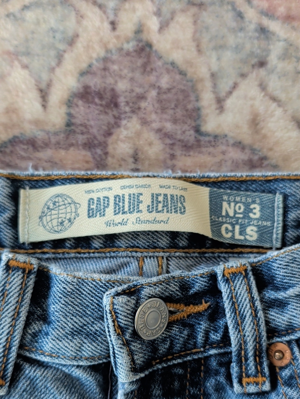 Gap Classic Ankle High Rise Jeans - Picture 2 of 6